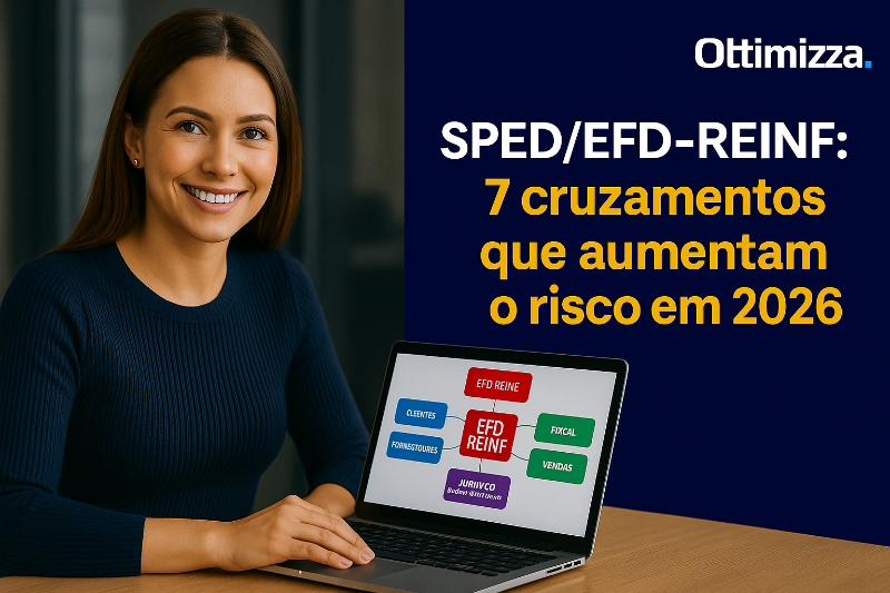 Computador exibindo tabelas e gráficos de auditoria digital para controle fiscal